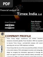 Timex case study