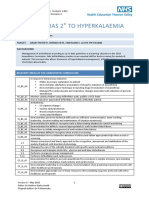 Arrhythmias 2° To Hyperkalaemia