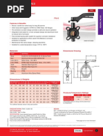 Semi-Lugged Lever Operated Butterfly Valves PN16: Features & Benefits