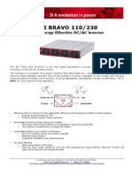 TSI BRAVO 110/230: New Energy Effective DC/AC Inverter