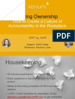 Taking Ownership: How To Create A Culture of Accountability in The Workplace