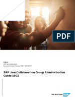 SAP Jam Collaboration Group Administration Guide 1902