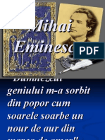Viața Și Activitatea Lui Mihai Eminescu