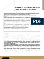 ARTICULO-Trabajo por proyectos_Ciencias