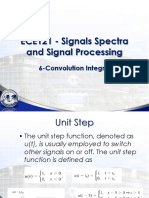 ECE121 - Signals Spectra and Signal Processing: 6-Convolution Integral