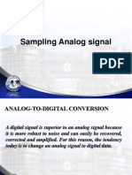 Sampling Analog Signal