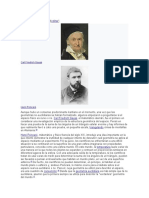 Gauss y Poincaré