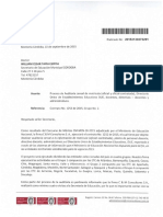 Proceso de Auditoria Censal de Matricula-Due y Planta de Personal 2015 Men