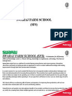 Swaraj Farm School (SFS) : Deming Prize in 2012