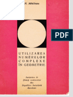 Numere Complexe in Geometrie - N. Mihaileanu (1968)