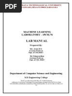 ML Lab Manual