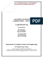 ML Lab Manual