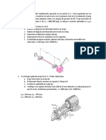 Ejercicios de ELEMENTOS DE MAQUINAS EJES