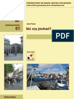 Jozef Pyzik Isc Czy Jechac Cwiczenia - Gramatyczno-Semantyczne - Z - Czasownikami - Ruchu PDF