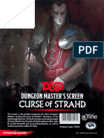 DM Screen - Curse of Strahd