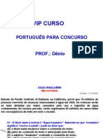 VIP Curso Português para Concurso