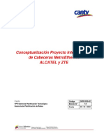 Conceptualizacion Interconexión de Cabeceras MetroEthernet ALCATEL-ZTE v1.0 ABR20