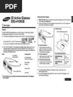 3D Active Glasses SSG-4100GB: 30Y (RJ 30Y