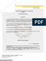Certificado de Vigencia y Antecedentes Disciplinarios PDF