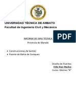 INFORME GIRA TECNICA FÉLIX RUIZ M.