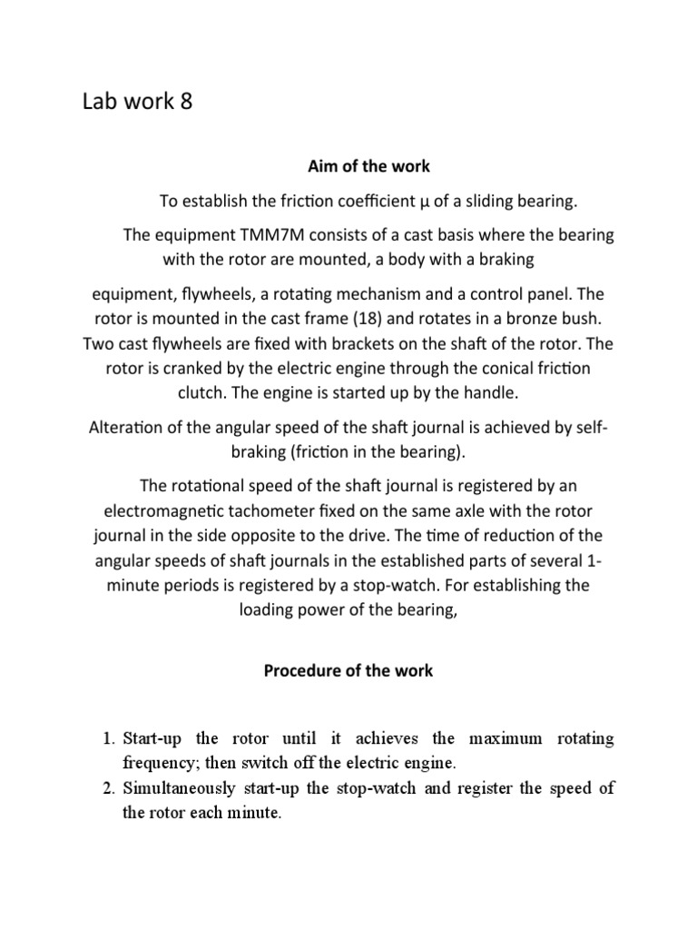 Lab Work 8: Aim of The Work | PDF