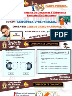 Diferencia - De.conjuntos Diferencia - Simétrica.deconjuntos PDF