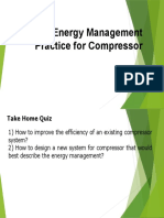 Best Energy Management Practice For Compressor