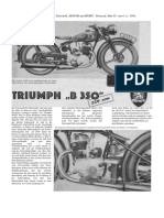 B 350 - Prüfbericht - Motor Und Sport 1939