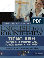 Tiếng anh dùng cho phỏng vấn tuyển dụng và xin việc PDF