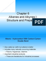 Alkenes and Alkynes I: Structure and Preparation