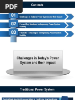 Challenges in Today's Power System and Their Impact