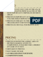 4.1.1 Meco Pricing Strategies