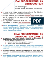 Goal Programming PDF