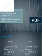 Apuntes Dualidad y Sensibilidad