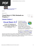 Instalação do Visual Basic 6 no Windows 10 | PDF | Windows 10 ...