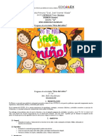 Día del niño actividades programa primaria COVID-19