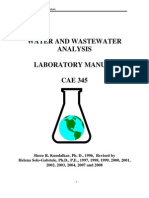 Analysis of Water and Wastewater (Importantíssimo)