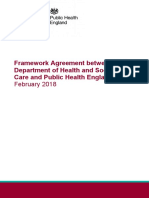 Framework Agreement Between DHSC and PHE 2018