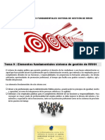 Tema 9-Elementos Fundamentales de La Gestion de Recursos Humanos (RRHH)