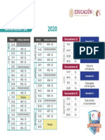 Calendario 2020 G20