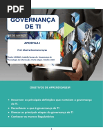 APOSTILA I - GOVERNANCA TI
