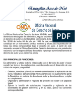 Oficina Nacional de Derecho de Autor PDF