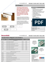 Standard Electro-Magnetic Locks (Grade 3) : Product Data Sheet Ds15-009