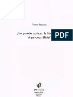 Bayard Pierre - Se Puede Aplicar La Literatura Al Psicoanalisis