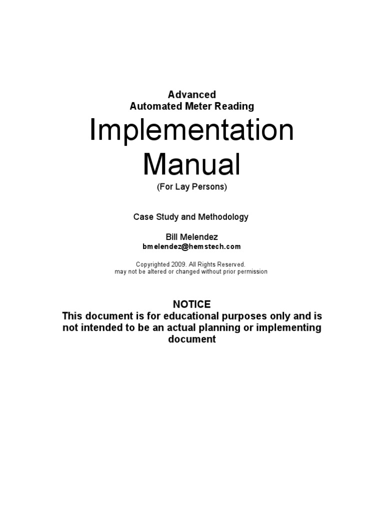 Advanced AMR Ion Manual For Lay Persons | PDF | Verification And ...