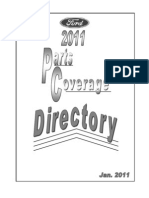 2011 Parts Coverage Directory