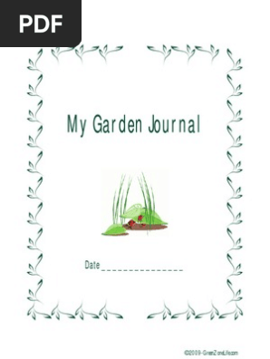 Garden Journal