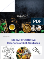 Dieta hiposódica: control de la hipertensión