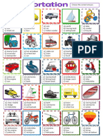 3.sinif Unit 8 Transportation