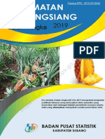 Kecamatan Tanjungsiang Dalam Angka 2018 PDF
